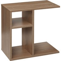 Beistelltisch 50x50x30 cm Holz Design Anstelltisch Sofa, Couchtisch klein modern, Kleiner Wohnzimmertisch eckig, Sofatisch Ablagetisch hoch, Schmaler von FINEBUY