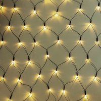 Finehome - 240er LED-Lichternetz Lichtfarbe weiß Kabel Grün-DLK016IG von FINEHOME