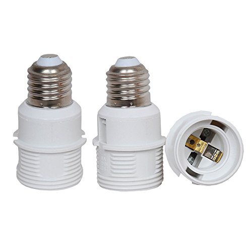 E27 auf E27 Fassungsverlängerung, FINELED E27/E26 auf E27/E26 Lampenfassung, Adapter (3er-Pack) von FINELED