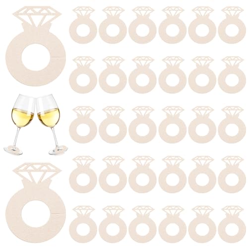 FINGERINSPIRE 100 Stück Diamantring Weinglasmarkierungen 60x43 mm Leinenfarbe Weinglas Getränkeanhänger Papier Cocktail Champagner Namensschilder Weinanhänger Hochzeit Glaskennzeichnungen Hochzeit FINGERINSPIRE 100 Stück Diamantring Weinglasmarkierungen 60x43 mm Leinenfarbe Weinglas Getränkeanhänger Papier Cocktail Champagner Namensschilder Weinanhänger Hochzeit Glaskennzeichnungen Hochzeit von FINGERINSPIRE