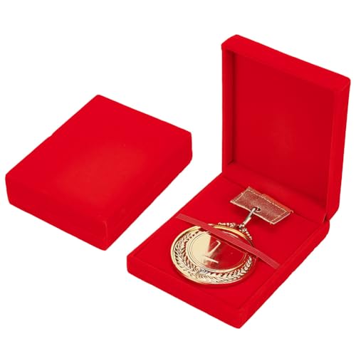 FINGERINSPIRE 2 Stück Einzelne Aufbewahrungsbox Aus Samt Für Medaillen FireBrick Kleine Einzelne PU Anstecknadel Vitrine Für Läufer Gewinner Aller Sportarten Militärauszeichnungen Geschenkabzeichen FINGERINSPIRE 2 Stück Einzelne Aufbewahrungsbox Aus Samt Für Medaillen FireBrick Kleine Einzelne PU Anstecknadel Vitrine Für Läufer Gewinner Aller Sportarten Militärauszeichnungen Geschenkabzeichen von FINGERINSPIRE
