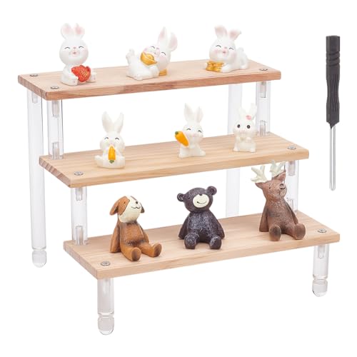 FINGERINSPIRE 3 Stufiger Holz Präsentationsständer Für Minifiguren Durchsichtiges Acryl Präsentationsregal Gestuftes Holz Präsentationsregal Präsentationsregal Ständer Figuren Präsentationsständer FINGERINSPIRE 3 Stufiger Holz Präsentationsständer Für Minifiguren Durchsichtiges Acryl Präsentationsregal Gestuftes Holz Präsentationsregal Präsentationsregal Ständer Figuren Präsentationsständer von FINGERINSPIRE