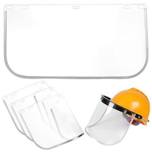 FINGERINSPIRE 4 Stück Gesichtsschutzlinse 39.5x20cm PVC Schutzvisier Ersatz Transparent Vollgesichtsschutz Sicherheitsvisier Ersatz Zum Schweißen Schleifen DIY Cosplay FINGERINSPIRE 4 Stück Gesichtsschutzlinse 39.5x20cm PVC Schutzvisier Ersatz Transparent Vollgesichtsschutz Sicherheitsvisier Ersatz Zum Schweißen Schleifen DIY Cosplay von FINGERINSPIRE