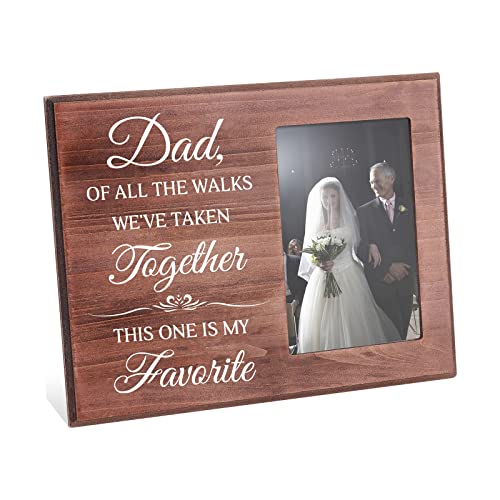 FINGERINSPIRE Geschenk Bilderrahmen für den Brautvater Geschenk von der Braut an den Vater–Vater von all den Spaziergängen die wir zusammen unternommen haben ist dies mein Lieblingsfoto–10x15cm FINGERINSPIRE Geschenk Bilderrahmen für den Brautvater Geschenk von der Braut an den Vater–Vater von all den Spaziergängen die wir zusammen unternommen haben ist dies mein Lieblingsfoto–10x15cm von FINGERINSPIRE