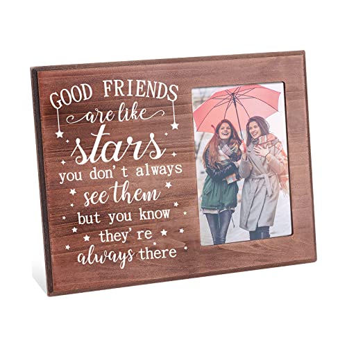FINGERINSPIRE Gute Freunde sind wie Sterne Sie wissen DASS sie Immer da sind Bilderrahmen für Gute Freunde 10x15cm einzigartiger BFF-Geburtstags-Fotorahmen Geschenke Freundschaft Abschiedsgeschenke FINGERINSPIRE Gute Freunde sind wie Sterne Sie wissen DASS sie Immer da sind Bilderrahmen für Gute Freunde 10x15cm einzigartiger BFF-Geburtstags-Fotorahmen Geschenke Freundschaft Abschiedsgeschenke von FINGERINSPIRE