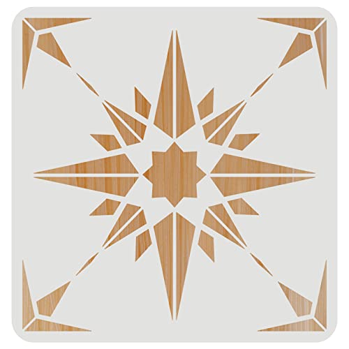 FINGERINSPIRE Stern Fliesenschablone 30x30cm Wiederverwendbare Davidstern Musterschablone Fliesenschablone zum Zeichnen Geometrische Sternschablone zum Malen auf Fliesen Wänden Möbeln und Papier FINGERINSPIRE Stern Fliesenschablone 30x30cm Wiederverwendbare Davidstern Musterschablone Fliesenschablone zum Zeichnen Geometrische Sternschablone zum Malen auf Fliesen Wänden Möbeln und Papier von FINGERINSPIRE