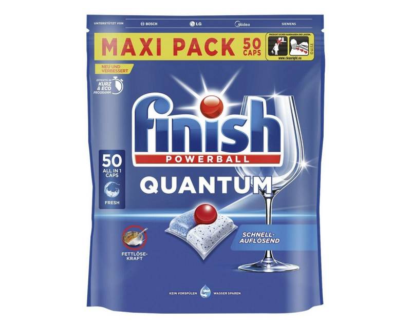 FINISH Quantum Spülmaschinentabs (50 Caps) von FINISH
