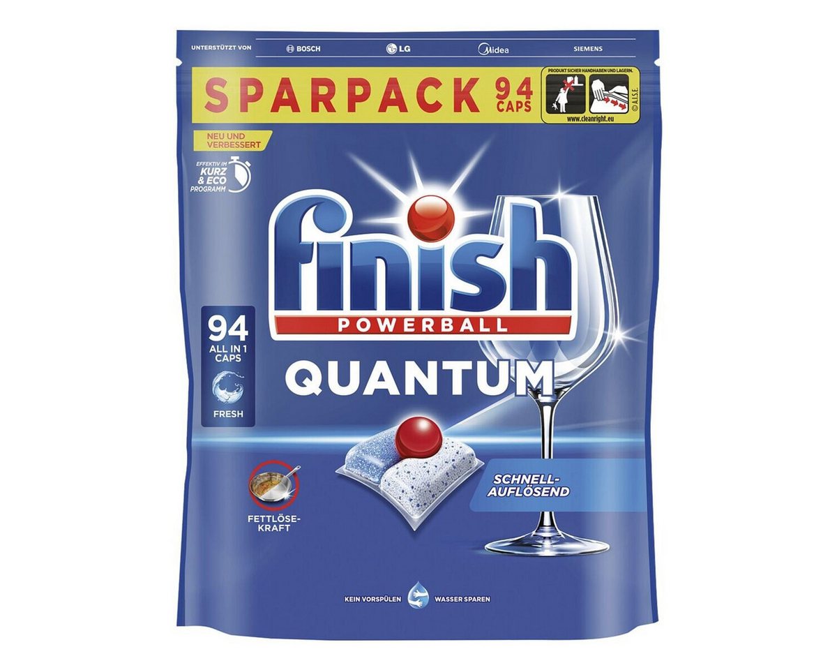 FINISH Quantum Spülmaschinentabs (94 Caps) von FINISH