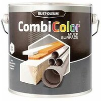 Finish - Rust-Oleum combicolor Multi-Surface RAL9010 - Weiß Glänzend 2,5L, Einschicht-System für Metallschutz - Weiß von FINISH