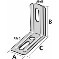 Gerader gerippter Winkel SIMPSON A30xB40xC71,5x1,5mm - END40/1.5 Gerader gerippter Winkel SIMPSON A30xB40xC71,5x1,5mm - END40/1.5 von SIMPSON STRONG TIE