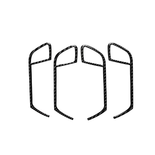 FINMOKAL Carbon-Faser-Innenraum-Türgriff-Abdeckungs-Verkleidung für Audi A4 A5 B8 2009-2016 von FINMOKAL