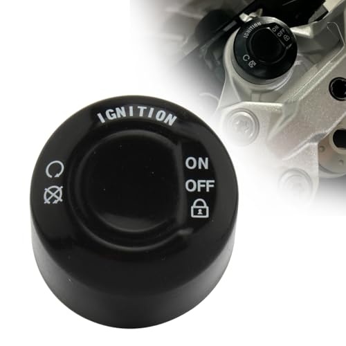 FINMOKAL Motorrad-Motor-Start-Stopp-Tastenschutzabdeckung, schwarz, kompatibel mit BMW R1200GS R1250GS F750GS F850GS F900R R1200R/RS/RT R1250R/RS/RT Adventure von FINMOKAL