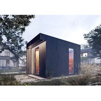 Saunahaus Siena Gartensauna 3 Sitzbänke aus Holz, Sauna mit 72 mm Wandstärke, Außensauna mit Montagematerial - Finntherm von FINNTHERM