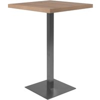 Finori - Bartisch Partytisch Beistelltisch Säulentisch ca. 105 cm quadrato 70 Sonoma Ei... von FINORI
