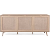 Kommode Beistellkommode Sideboard ca. 150 x 71 x 40 cm bali 03A Sonoma Eiche /... von FINORI