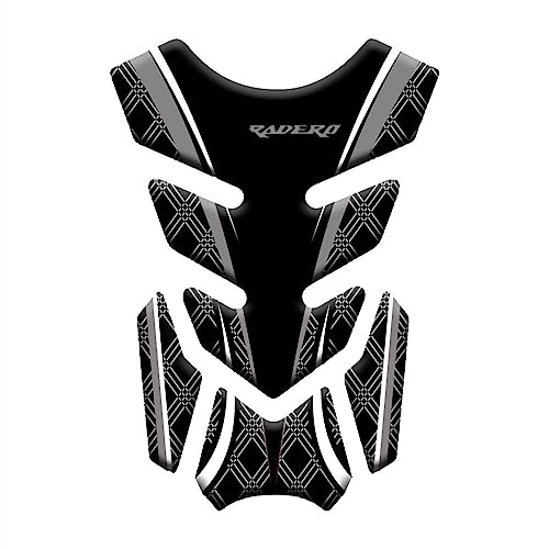 FIONEL Tankschutz Für Honda Varadero XL 125 250 1000 Motorrad Tank Pad Schutz Aufkleber Zubehör (Color : Grey) von FIONEL