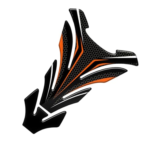FIONEL Tankschutz Motorrad-Tankpad-Schutzaufkleber Für Yamaha MT-07/FZ-07 (Color : Orange) von FIONEL
