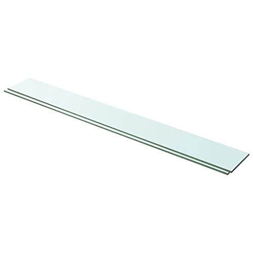 FIRBNUS 100x12x0,8 cm 2 STK. Hängeregal Glasregalboden Bad Regal Ablagen Regal Glas Schwebend für Badezimmer Wandregal Glas Glasplatte Tisch Transparent Schwebende Regale Gehärtetes Glas FIRBNUS 100x12x0,8 cm 2 STK. Hängeregal Glasregalboden Bad Regal Ablagen Regal Glas Schwebend für Badezimmer Wandregal Glas Glasplatte Tisch Transparent Schwebende Regale Gehärtetes Glas von FIRBNUS