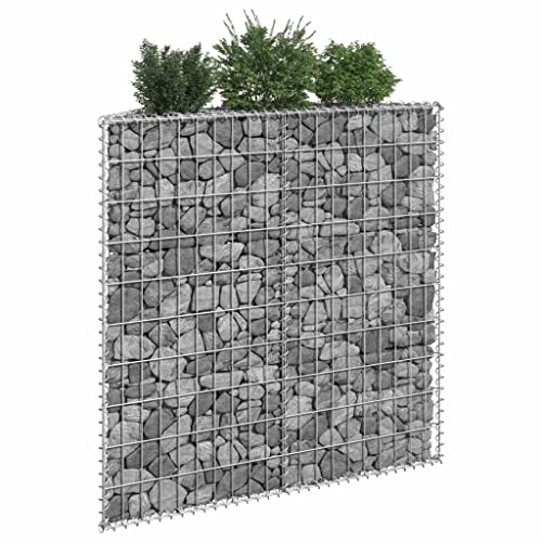 FIRBNUS 120 x 20 x 100 cm Gabione Hochbett Trapez Metall Käfig Hochbeet Gabionen Blumenkäfig Gabione Blumenständer Garten Hohe Tragfähigkeit aus verzinktem Stahl FIRBNUS 120 x 20 x 100 cm Gabione Hochbett Trapez Metall Käfig Hochbeet Gabionen Blumenkäfig Gabione Blumenständer Garten Hohe Tragfähigkeit aus verzinktem Stahl von FIRBNUS