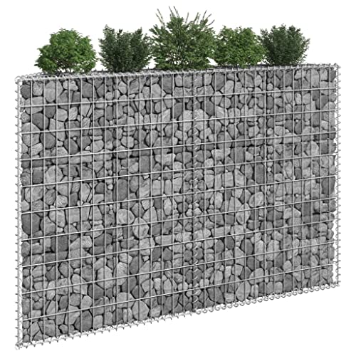 FIRBNUS 150 x 20 x 100 cm Gabione Hochbett Trapez Metall Käfig Blumenkäfig Blumenkäfig Blumenständer Garten Hochbeet Gabionen Metall hohe Tragfähigkeit aus verzinktem Stahl FIRBNUS 150 x 20 x 100 cm Gabione Hochbett Trapez Metall Käfig Blumenkäfig Blumenkäfig Blumenständer Garten Hochbeet Gabionen Metall hohe Tragfähigkeit aus verzinktem Stahl von FIRBNUS