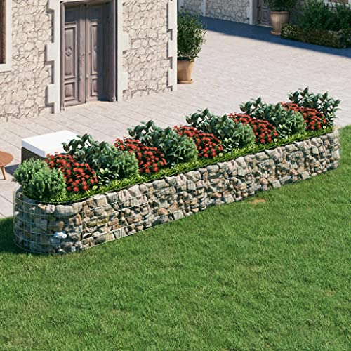 FIRBNUS 500 x 100 x 50 cm Gabionen Drahtkorb Gabione Gabione Gabione Hochbett Hochbeet Gabionen Hochbeet Gabionen hohe Tragfähigkeit aus verzinktem Stahl FIRBNUS 500 x 100 x 50 cm Gabionen Drahtkorb Gabione Gabione Gabione Hochbett Hochbeet Gabionen Hochbeet Gabionen hohe Tragfähigkeit aus verzinktem Stahl von FIRBNUS