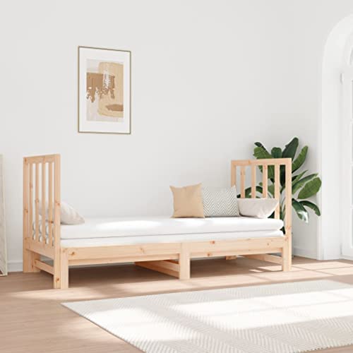 FIRBNUS Bettrahmen Tagesbett aus Holz Sofa im Wohnzimmer Möbel für Schlafzimmer Multifunktionales Design Heimdekoration Braun 195,5x95x30 cm FIRBNUS Bettrahmen Tagesbett aus Holz Sofa im Wohnzimmer Möbel für Schlafzimmer Multifunktionales Design Heimdekoration Braun 195,5x95x30 cm von FIRBNUS