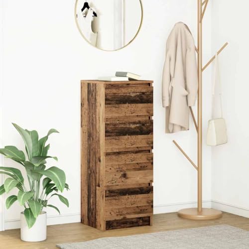 FIRBNUS Buffetschrank Beistellschrank Sideboard Hochschrank Seitenschrank Aufbewahrungsmöbel Kommode für Wohnzimmer Schlafzimmer oder Büro Industrie-Stil Altholz-Optik 37,5x35x99 cm FIRBNUS Buffetschrank Beistellschrank Sideboard Hochschrank Seitenschrank Aufbewahrungsmöbel Kommode für Wohnzimmer Schlafzimmer oder Büro Industrie-Stil Altholz-Optik 37,5x35x99 cm von FIRBNUS