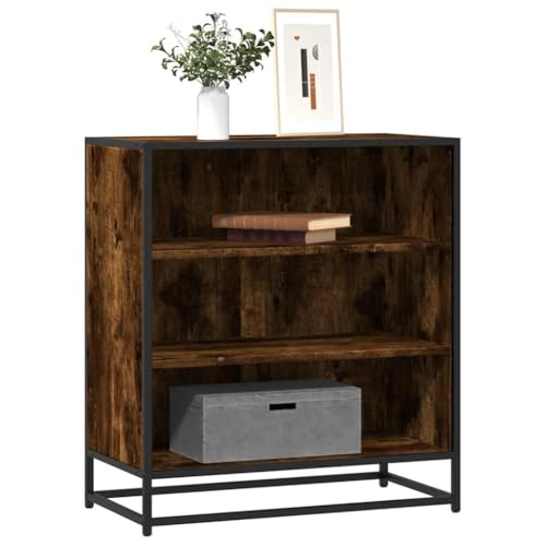 FIRBNUS Buffetschrank Sideboard Seitenschrank Hochschrank Vielseitig Kommode Aufbewahrungsmöbel Beistellschrank für Wohnzimmer Schlafzimmer oder Büro Industrie-Stil Räuchereiche 68x35x76 cm FIRBNUS Buffetschrank Sideboard Seitenschrank Hochschrank Vielseitig Kommode Aufbewahrungsmöbel Beistellschrank für Wohnzimmer Schlafzimmer oder Büro Industrie-Stil Räuchereiche 68x35x76 cm von FIRBNUS