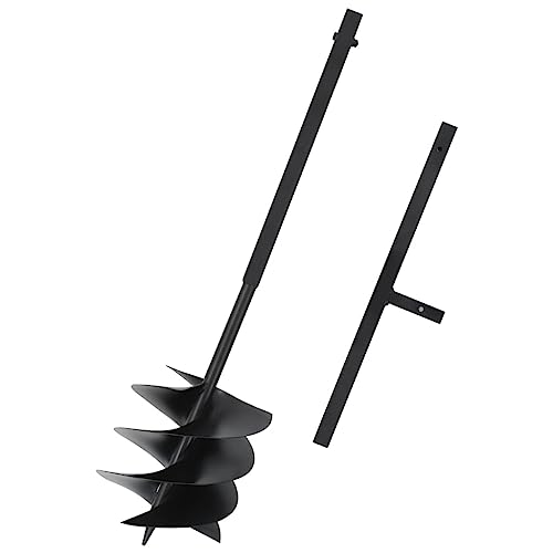 FIRBNUS Erdbohrer mit Griff 200 mm Stahl Schwarz Garten Werkzeuge Gartenwerkzeug Handbohrer Erdbohrer Handbohrer Erdbohrer Erdbohrer Gartenbohrer Erdbohrer für Bohrmaschine FIRBNUS Erdbohrer mit Griff 200 mm Stahl Schwarz Garten Werkzeuge Gartenwerkzeug Handbohrer Erdbohrer Handbohrer Erdbohrer Erdbohrer Gartenbohrer Erdbohrer für Bohrmaschine von FIRBNUS