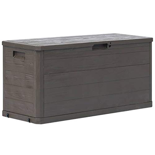 FIRBNUS Gartenbox 280 L Braun Outdoor Truhe Truhe Outdoor Bank Aufbewahrungsbox Outdoor Bank Container Outdoor Aufbewahrungsbox Aufbewahrungsbox Outdoor FIRBNUS Gartenbox 280 L Braun Outdoor Truhe Truhe Outdoor Bank Aufbewahrungsbox Outdoor Bank Container Outdoor Aufbewahrungsbox Aufbewahrungsbox Outdoor von FIRBNUS