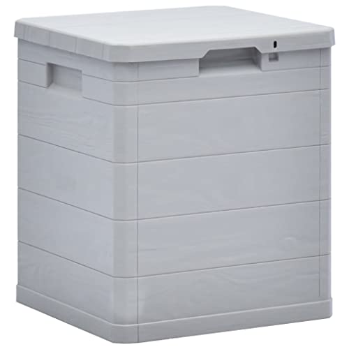 FIRBNUS Gartenbox 90 L Hellgrau Outdoor Truhe Truhe Outdoor Truhe Truhe Aufbewahrungsbox Outdoor Bank Container Outdoor Bank Container Outdoor FIRBNUS Gartenbox 90 L Hellgrau Outdoor Truhe Truhe Outdoor Truhe Truhe Aufbewahrungsbox Outdoor Bank Container Outdoor Bank Container Outdoor von FIRBNUS