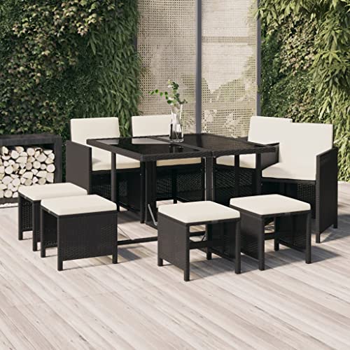 FIRBNUS Garteness-Set 109x107x74 cm Gartentisch Mit Stühlen Set Garten Outdoor Tisch Mit Stühlen Esstisch Gartenmöbeln Tisch & 4 Stühle & 4 Hocker FIRBNUS Garteness-Set 109x107x74 cm Gartentisch Mit Stühlen Set Garten Outdoor Tisch Mit Stühlen Esstisch Gartenmöbeln Tisch & 4 Stühle & 4 Hocker von FIRBNUS