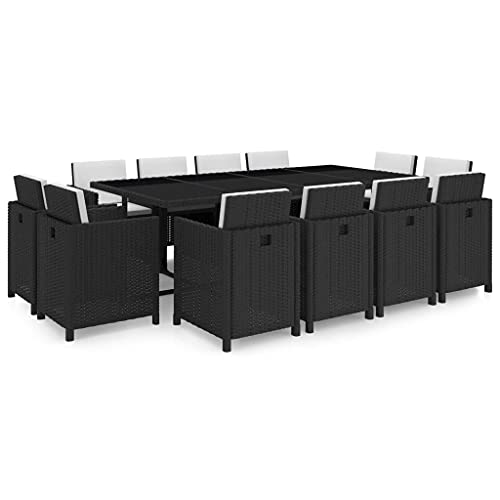FIRBNUS Garteness-Set Tisch & 12 Stühle Gartentisch Gartenstühle Gartengarnitur Outdoor Garteneinrichtung Gartentisch Mit Stühlen Esszimmertisch 225x109x74cm FIRBNUS Garteness-Set Tisch & 12 Stühle Gartentisch Gartenstühle Gartengarnitur Outdoor Garteneinrichtung Gartentisch Mit Stühlen Esszimmertisch 225x109x74cm von FIRBNUS