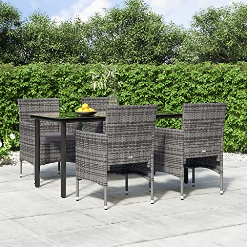 FIRBNUS Garteness-Set Tisch & 4 Stühle Esstisch Gartenstühle Gartentisch Mit Stühlen Esszimmertisch Mit Stühlen Gartentisch Mit Stühlen 160x80x74cm FIRBNUS Garteness-Set Tisch & 4 Stühle Esstisch Gartenstühle Gartentisch Mit Stühlen Esszimmertisch Mit Stühlen Gartentisch Mit Stühlen 160x80x74cm von FIRBNUS