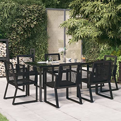 FIRBNUS Garteness-Set Tisch & 6 Stühle Set Garten Outdoor Tisch Mit Stühlen Gartenmöbel Esstisch Mit Stühlen Gartentisch Mit Stühlen 160x80x74cm FIRBNUS Garteness-Set Tisch & 6 Stühle Set Garten Outdoor Tisch Mit Stühlen Gartenmöbel Esstisch Mit Stühlen Gartentisch Mit Stühlen 160x80x74cm von FIRBNUS