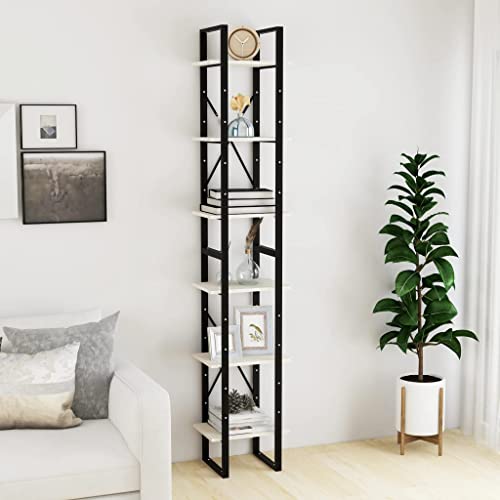 FIRBNUS Hochregal aus massivem Kiefernholz, Regal, Bücherregal, Bücherregal, vertikales Bücherregal, Wohnzimmer, Regale, Schlafzimmer, Bücherregal, industriell, weiß, 40 x 30 x 210 cm FIRBNUS Hochregal aus massivem Kiefernholz, Regal, Bücherregal, Bücherregal, vertikales Bücherregal, Wohnzimmer, Regale, Schlafzimmer, Bücherregal, industriell, weiß, 40 x 30 x 210 cm von FIRBNUS