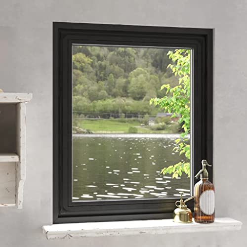 FIRBNUS Magnetisches Fliegengitter für Fenster, 100 x 120 cm, Moskitonetz, Fenster, magnetisch, Anthrazit FIRBNUS Magnetisches Fliegengitter für Fenster, 100 x 120 cm, Moskitonetz, Fenster, magnetisch, Anthrazit von FIRBNUS