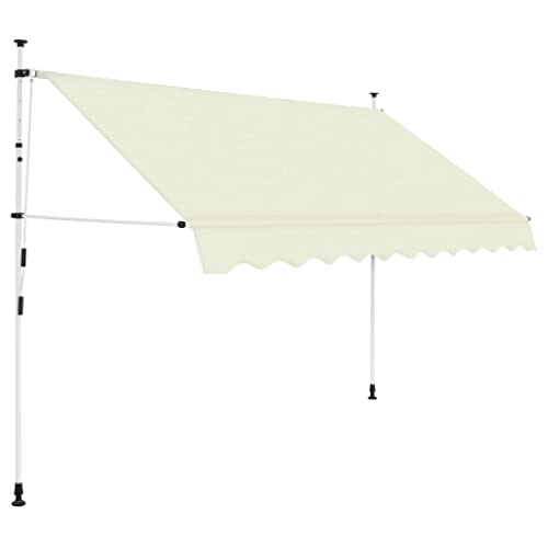 FIRBNUS Manuelle einziehbare Sonnenmarkise 250 cm Creme Outdoor Zelt Balkon Manuelles Sonnensegel Outdoor Mobile Balkon Zelt Balkon Sonnenzelt Balkon Sonnenzelt Balkon Sonnenschutz Zelt Outdoor FIRBNUS Manuelle einziehbare Sonnenmarkise 250 cm Creme Outdoor Zelt Balkon Manuelles Sonnensegel Outdoor Mobile Balkon Zelt Balkon Sonnenzelt Balkon Sonnenzelt Balkon Sonnenschutz Zelt Outdoor von FIRBNUS