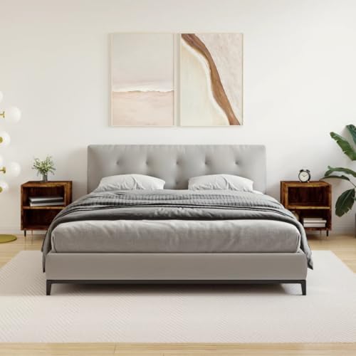 FIRBNUS Nachtschrank aus Holzwerkstoff Trendige Seitenschrank 2 STK. Inneneinrichtung Aufbewahrungsmöbel Klassisches Design Räuchereiche 40x30x50 cm FIRBNUS Nachtschrank aus Holzwerkstoff Trendige Seitenschrank 2 STK. Inneneinrichtung Aufbewahrungsmöbel Klassisches Design Räuchereiche 40x30x50 cm von FIRBNUS