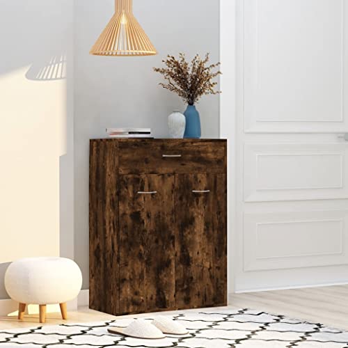 FIRBNUS Schuhschrank Räuchereiche 60x35x84 cm Holzwerkstoff Schuhorganizer Schuhschrank Holz Schuhaufbewahrung Holzschrank Schuhregal für Eingang Flur Schlichtem & Modernem Stil FIRBNUS Schuhschrank Räuchereiche 60x35x84 cm Holzwerkstoff Schuhorganizer Schuhschrank Holz Schuhaufbewahrung Holzschrank Schuhregal für Eingang Flur Schlichtem & Modernem Stil von FIRBNUS