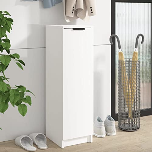 FIRBNUS Schuhschrank Weiß 30x35x100 cm Holzwerkstoff Schuhaufbewahrung Schuhorganizer Stauraum Schrank Schuhschrank Holz Shoe Rack Holzschrank für Eingang Flur Praktische & Elegante Design FIRBNUS Schuhschrank Weiß 30x35x100 cm Holzwerkstoff Schuhaufbewahrung Schuhorganizer Stauraum Schrank Schuhschrank Holz Shoe Rack Holzschrank für Eingang Flur Praktische & Elegante Design von FIRBNUS
