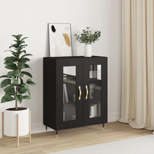 FIRBNUS Sideboard mit Schubladen, 69,5 x 34 x 90 cm, Buffetschrank, Küchenmöbel, Wohnzimmer-Möbel, Wohnzimmerschrank, Eingangsbereich, Schwarz FIRBNUS Sideboard mit Schubladen, 69,5 x 34 x 90 cm, Buffetschrank, Küchenmöbel, Wohnzimmer-Möbel, Wohnzimmerschrank, Eingangsbereich, Schwarz von FIRBNUS