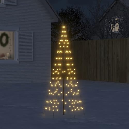 FIRBNUS Weihnachtsdekoration Licht Weihnachtsbaum auf Fahne, 200 LEDs, warmweiß, 180 cm, Beleuchtung für Weihnachtsbaum, für den Außenbereich, schaffen eine festliche Atmosphäre FIRBNUS Weihnachtsdekoration Licht Weihnachtsbaum auf Fahne, 200 LEDs, warmweiß, 180 cm, Beleuchtung für Weihnachtsbaum, für den Außenbereich, schaffen eine festliche Atmosphäre von FIRBNUS