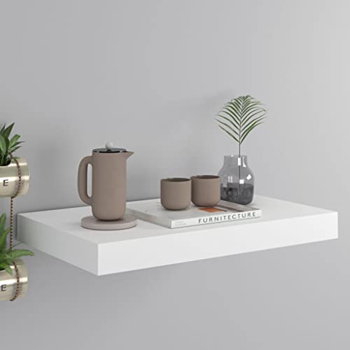 FIRBNUS Weißes Wandregal 40 x 23 x 3,8 cm aus MDF, elegantes Wandregal, Ausstellungsregal, dekorative Funktion, Schlafzimmer, zum Platzieren von Preisen, Büchern, Sammlerstücken FIRBNUS Weißes Wandregal 40 x 23 x 3,8 cm aus MDF, elegantes Wandregal, Ausstellungsregal, dekorative Funktion, Schlafzimmer, zum Platzieren von Preisen, Büchern, Sammlerstücken von FIRBNUS