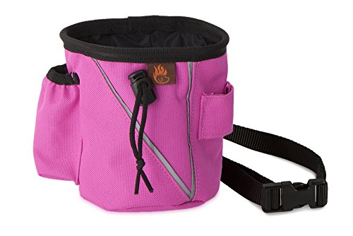 Firedog Leckerlitasche Gürteltasche fürs Hundetraining klein (pink) von FIREDOG