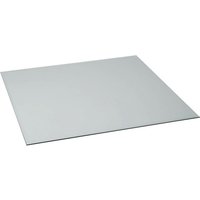 FIREFIX® Bodenplatte, Glas, viereckig, BxL: 100 x 100 cm, Stärke: 8 mm - transparent von FIREFIX®