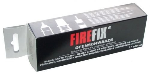 FIREFIX 2015 Ofenschwärze in Tube (Inhalt: 100 ml) schwarze Paste für Gusseisen und Eisen von FIREFIX