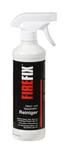 FIREFIX 2023 Reiniger für Natur- und Specksteine mit Sprühkopf, Inhalt: 500 ml von FIREFIX