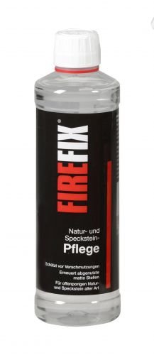 FIREFIX 2024 Pflege für Natur- und Specksteine mit Schraubverschluss, Inhalt: 500 ml von FIREFIX