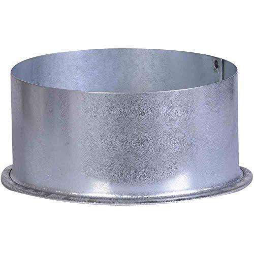 FIREFIX A100/K FAL Ofenrohrkapsel/Wandfutterdeckel, ø 100 mm - für 0,6 mm starke Ofenrohre von FIREFIX